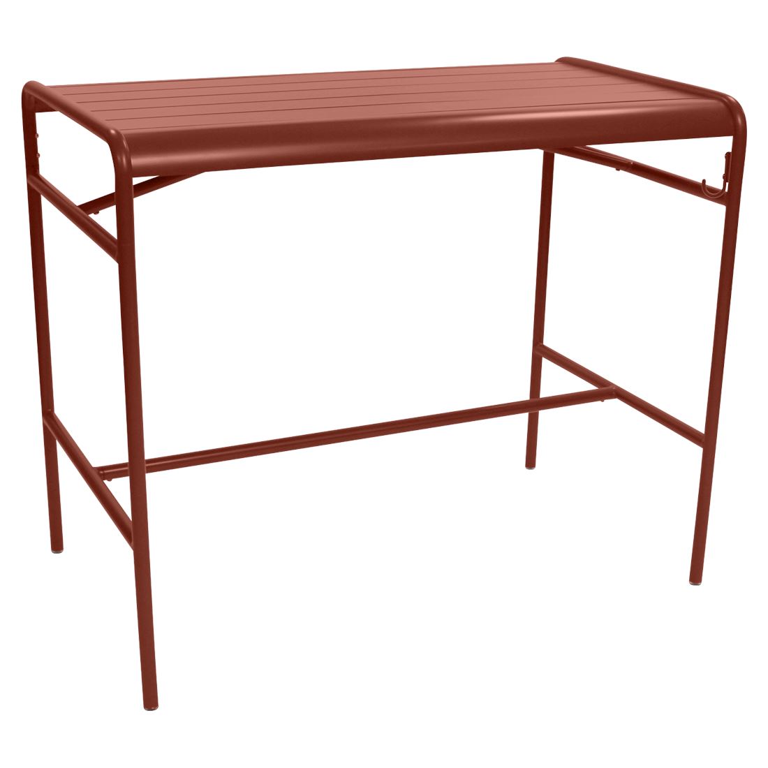 Fermob Luxembourg Table haute 126 x 73cm Ocre rouge 20