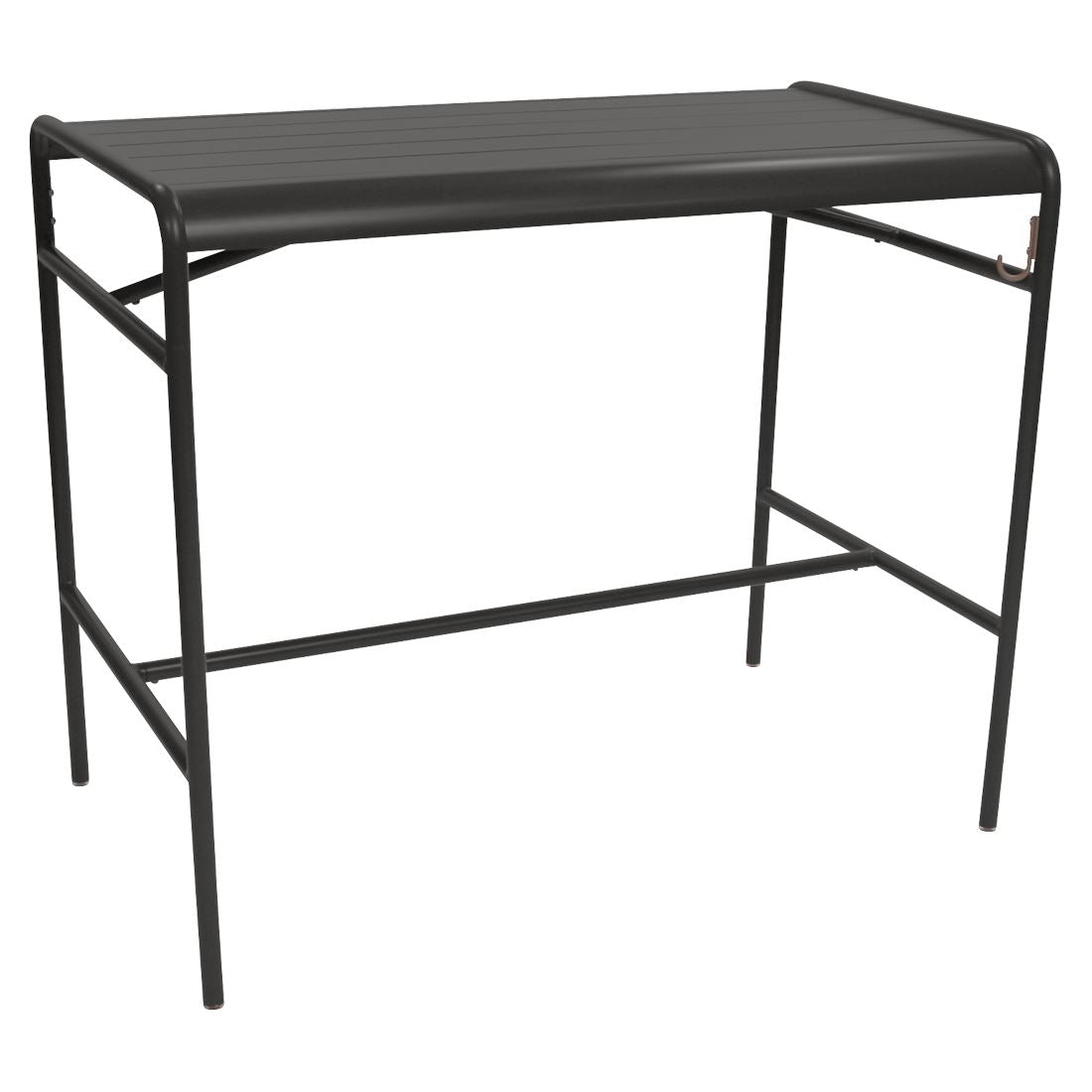 Fermob Luxembourg Table haute 126 x 73cm Réglisse 42