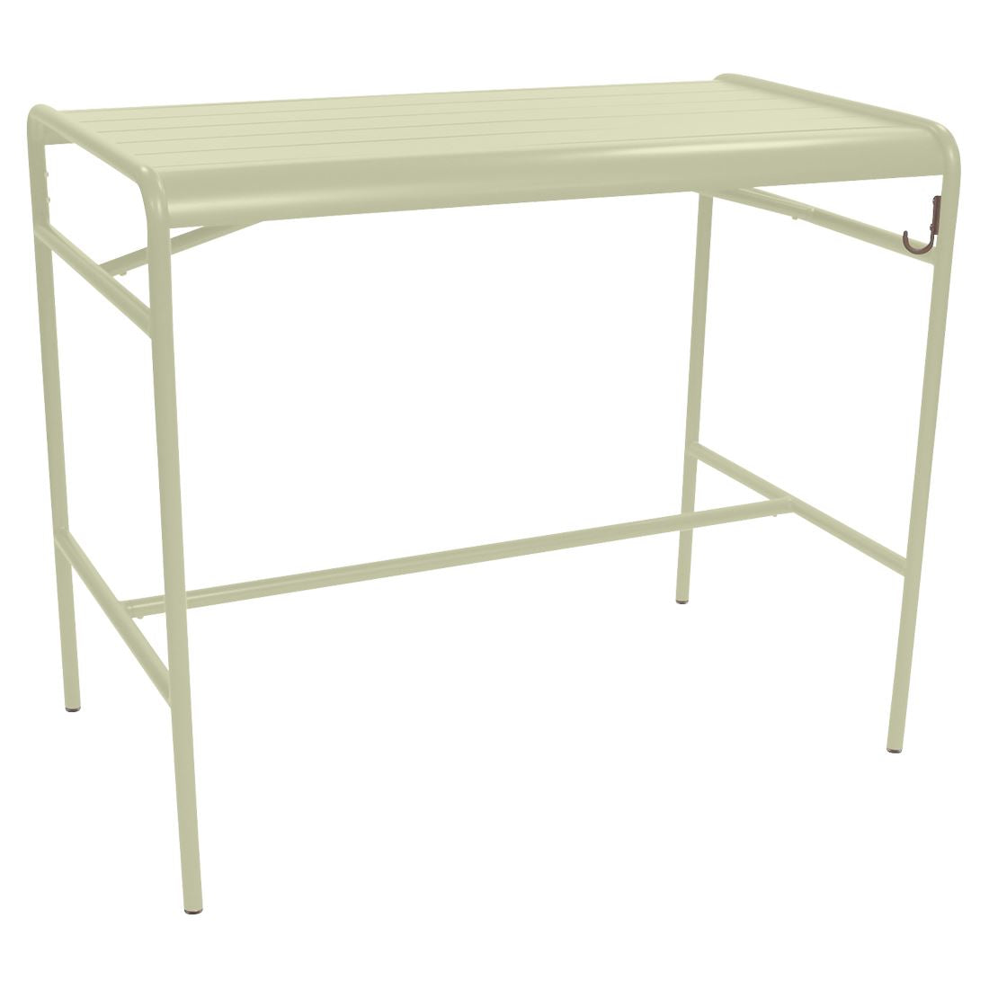 Fermob Luxembourg Table haute 126 x 73cm Vert tilleul 65
