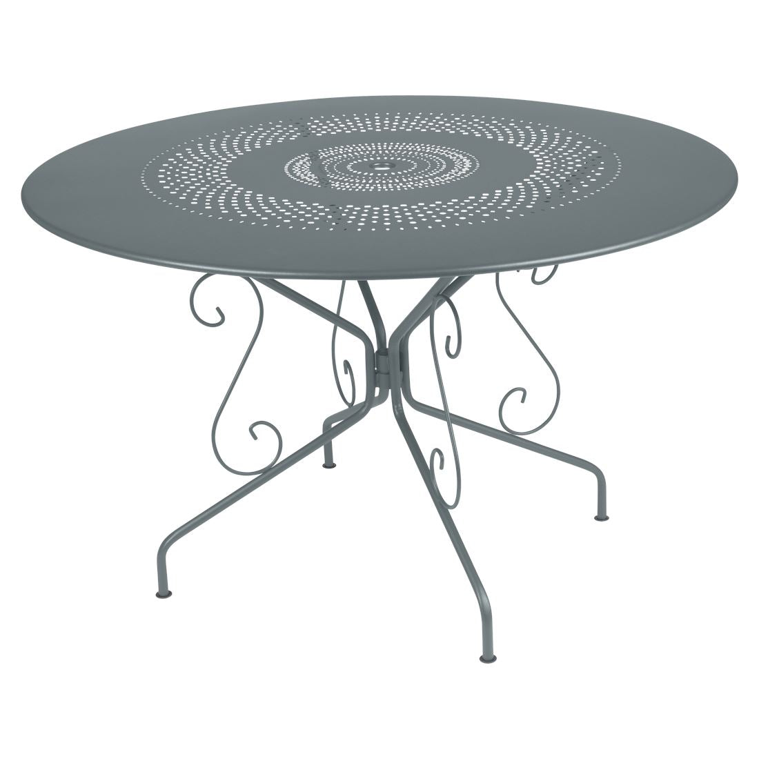 Fermob Montmartre Table ø 117cm Gris orage 26