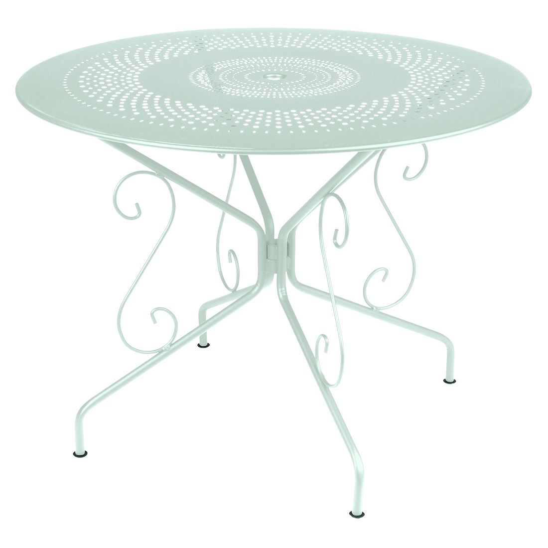 Fermob Montmartre Table ø 96cm Menthe glaciale A7