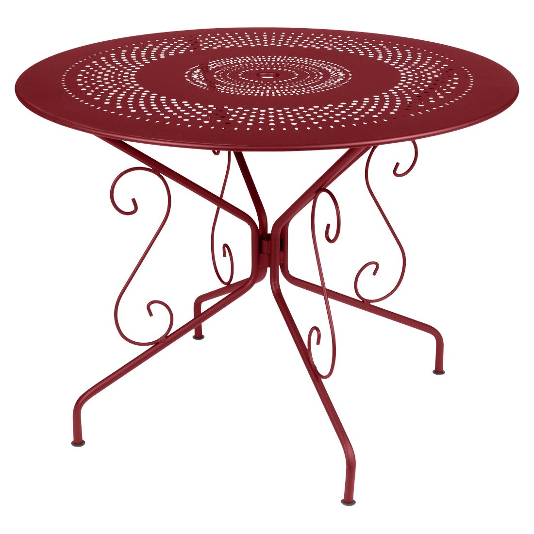 Fermob Montmartre Table ø 96cm Piment 43