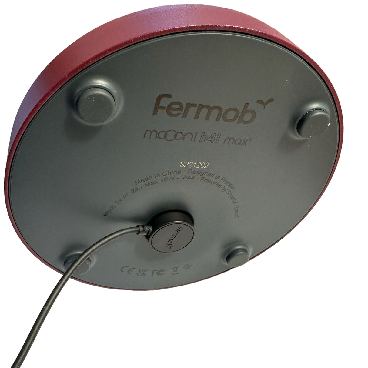 Fermob Mooon! Lampe H.41 Max (avec diffuseur en verre) Modèle 2023