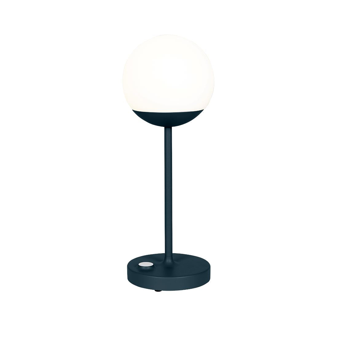 Fermob Mooon! Lampe H.41 Max (avec diffuseur en verre) Modèle 2023 Bleu acapulco 21