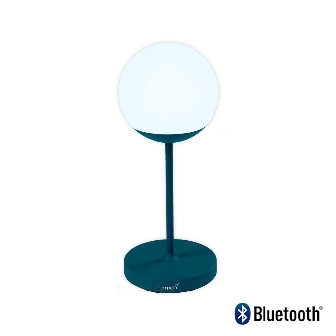 Fermob Mooon! Lampe h.63cm Bleu acapulco 21