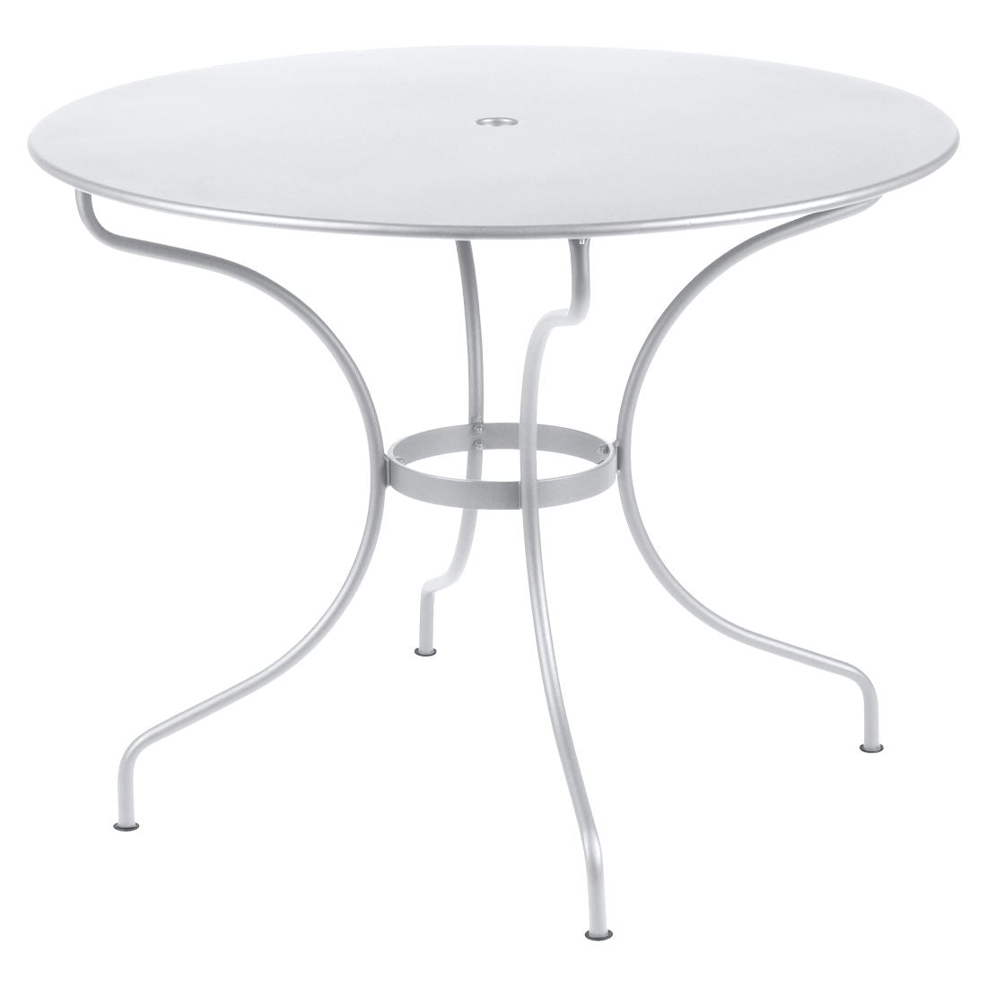 Fermob Opera+ Table ø 96cm Blanc coton 01