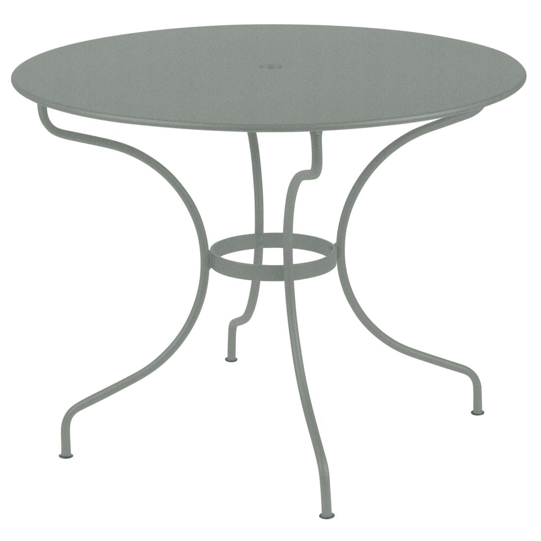 Fermob Opera+ Table ø 96cm Gris lapilli C7