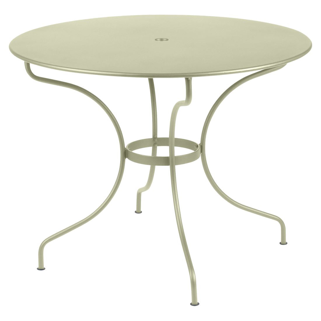 Fermob Opera+ Table ø 96cm Vert tilleul 65