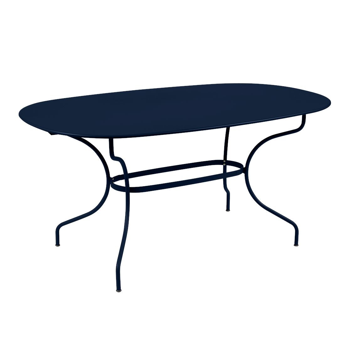 Fermob Opéra+ Table ovale 160 x 90cm Bleu abysse 92