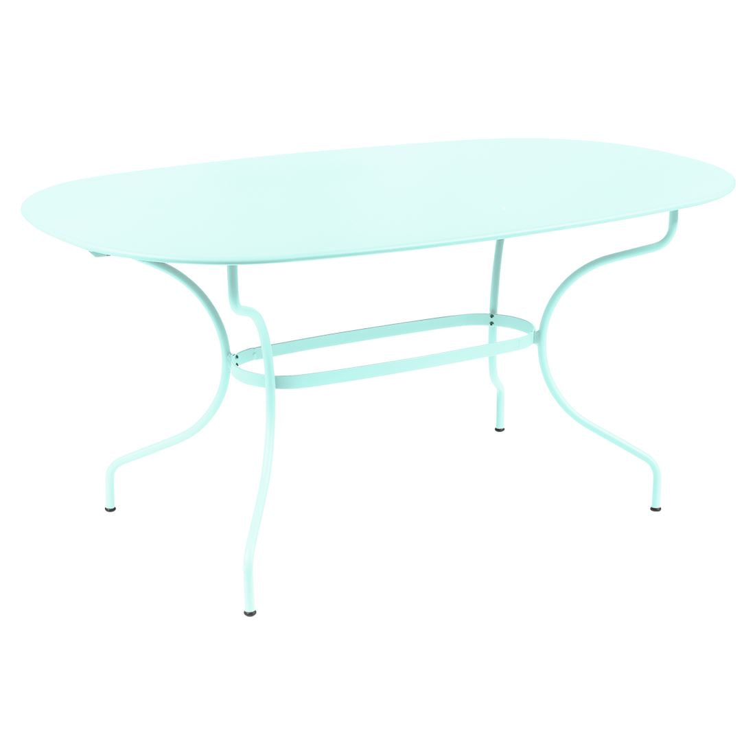 Fermob Opéra+ Table ovale 160 x 90cm Menthe glaciale A7