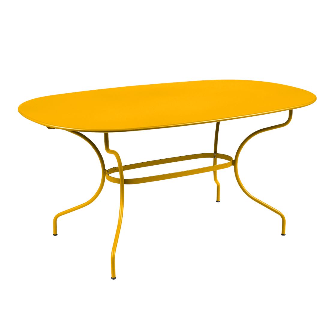 Fermob Opéra+ Table ovale 160 x 90cm Miel C6