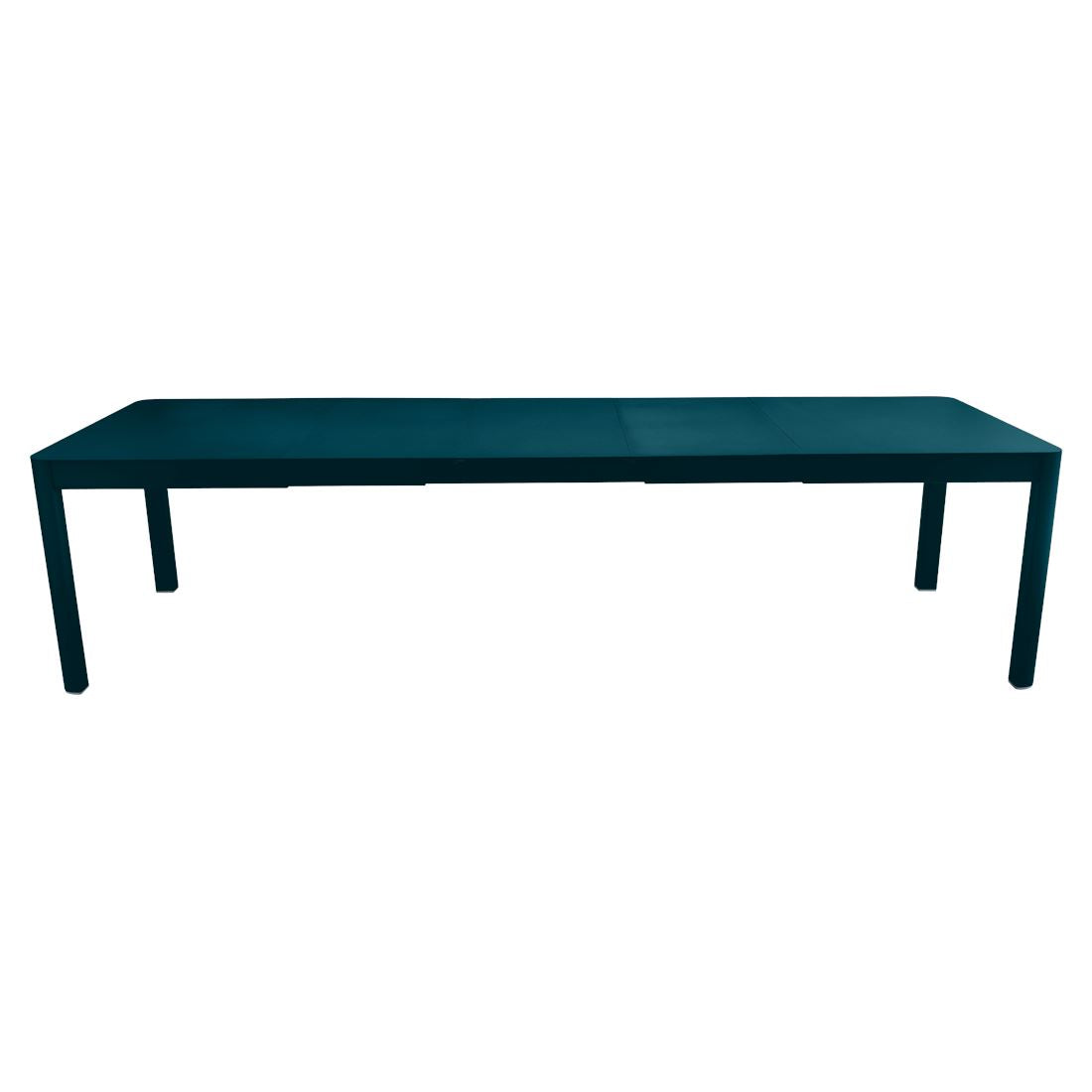 Fermob Ribambelle Table 3 allonges xl 149/299 x 100cm Bleu acapulco 21