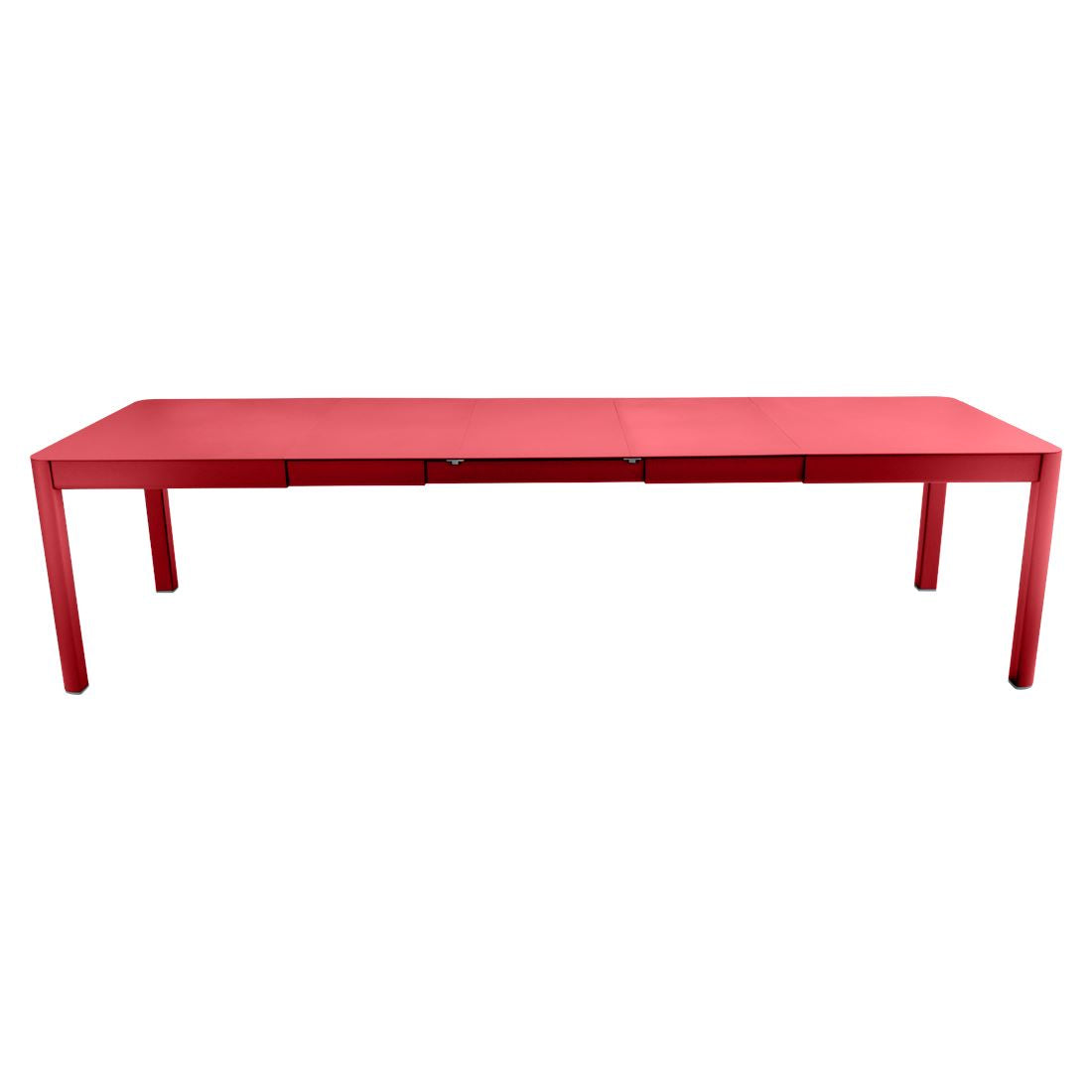 Fermob Ribambelle Table 3 allonges xl 149/299 x 100cm Coquelicot 67