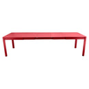 Fermob Ribambelle Table 3 allonges xl 149/299 x 100cm Coquelicot 67 