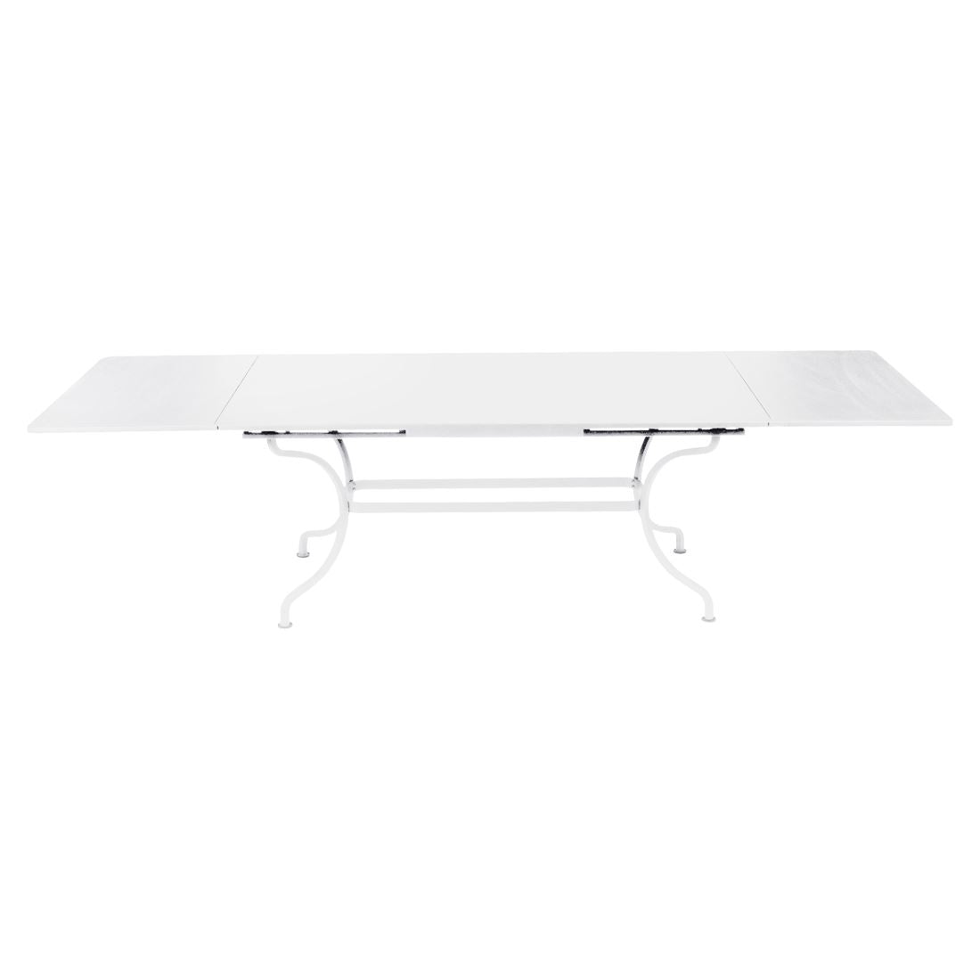 Fermob Romane Table à allonges 200/300 x 100cm Blanc coton 01