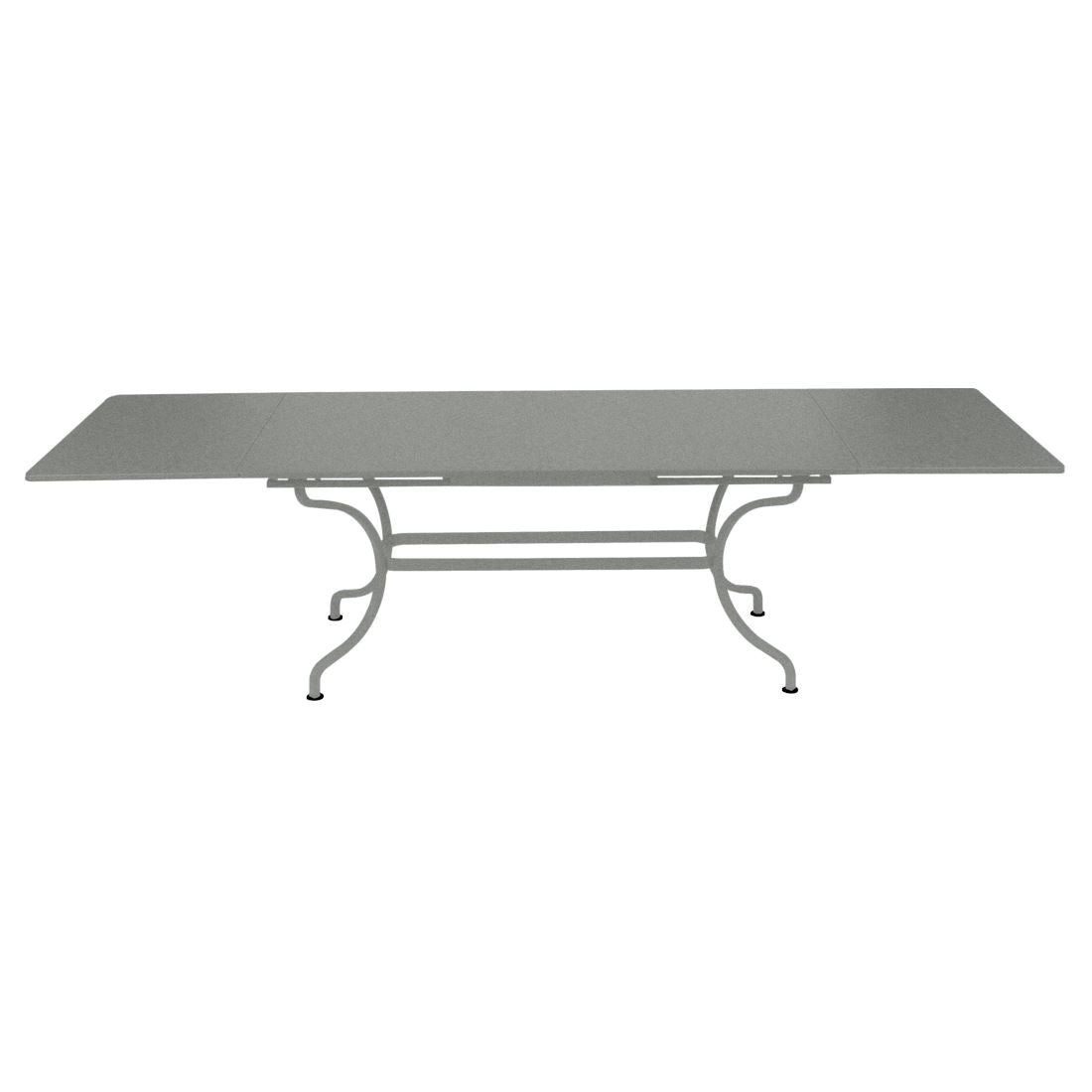 Fermob Romane Table à allonges 200/300 x 100cm Gris lapilli C7