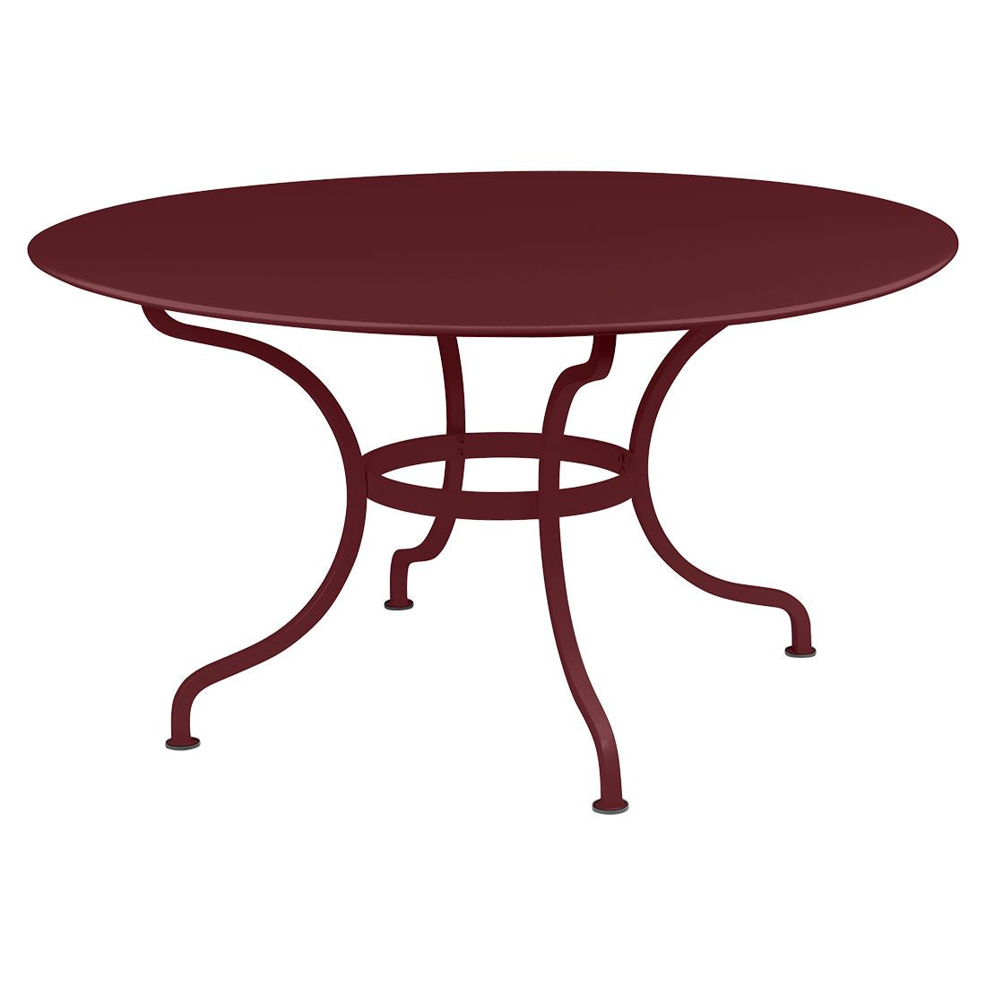 Fermob Romane Table ø 137cm Cerise noire B9