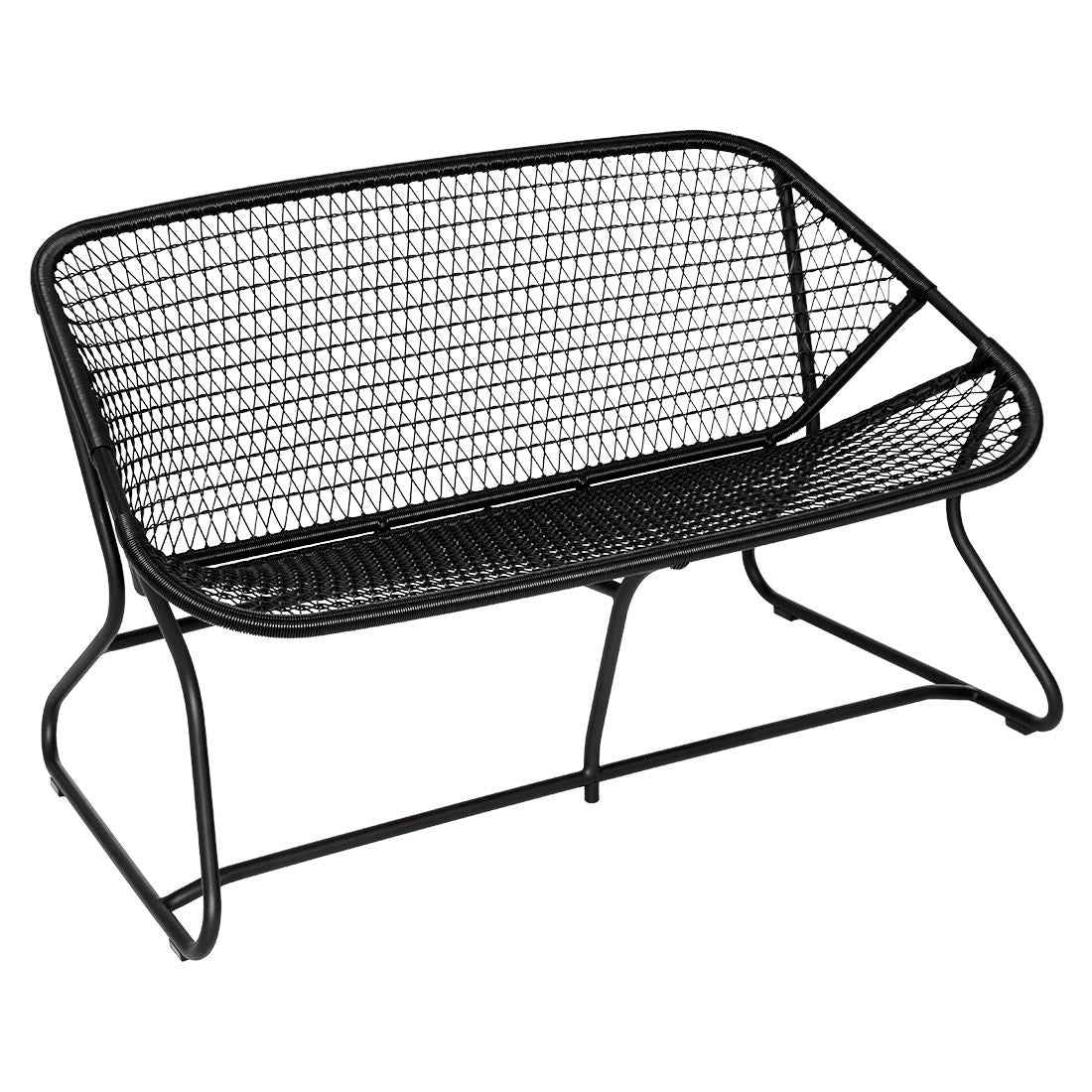 Fermob Sixties Banquette Réglisse 42