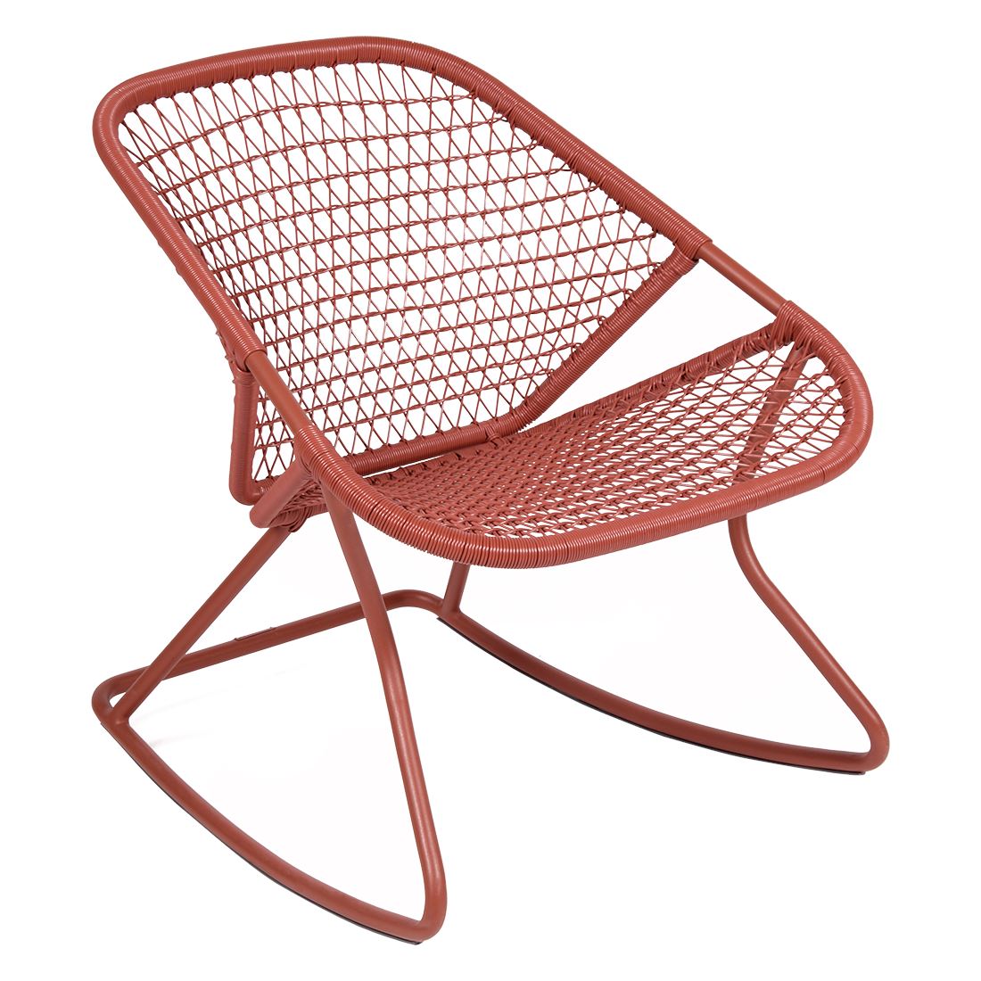 Fermob Sixties Rocking chair Ocre rouge 20