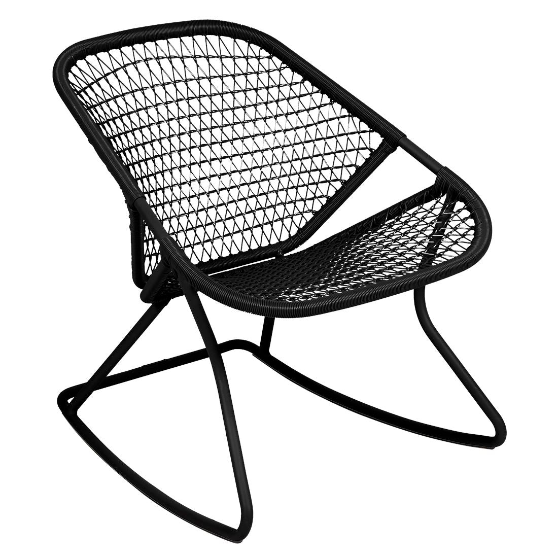 Fermob Sixties Rocking chair Réglisse 42