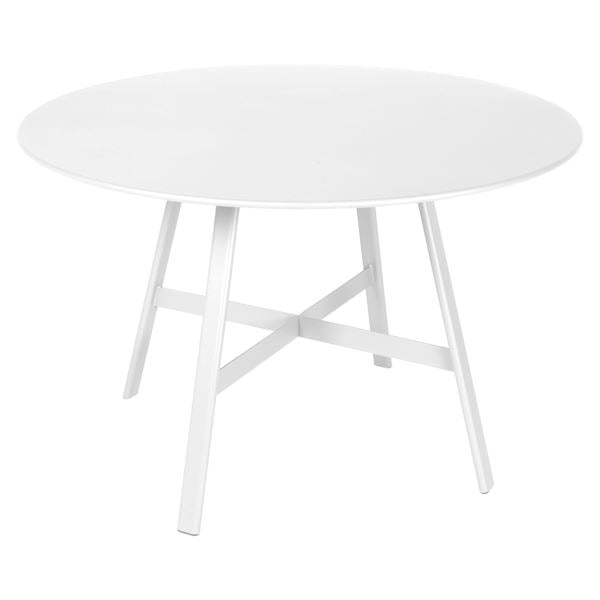 Fermob So'O Table Ø 117cm Blanc coton 1