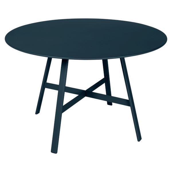 Fermob So'O Table Ø 117cm Bleu acapulco 21