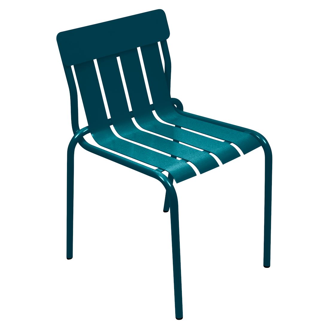 Fermob Stripe Chaise Bleu acapulco 21