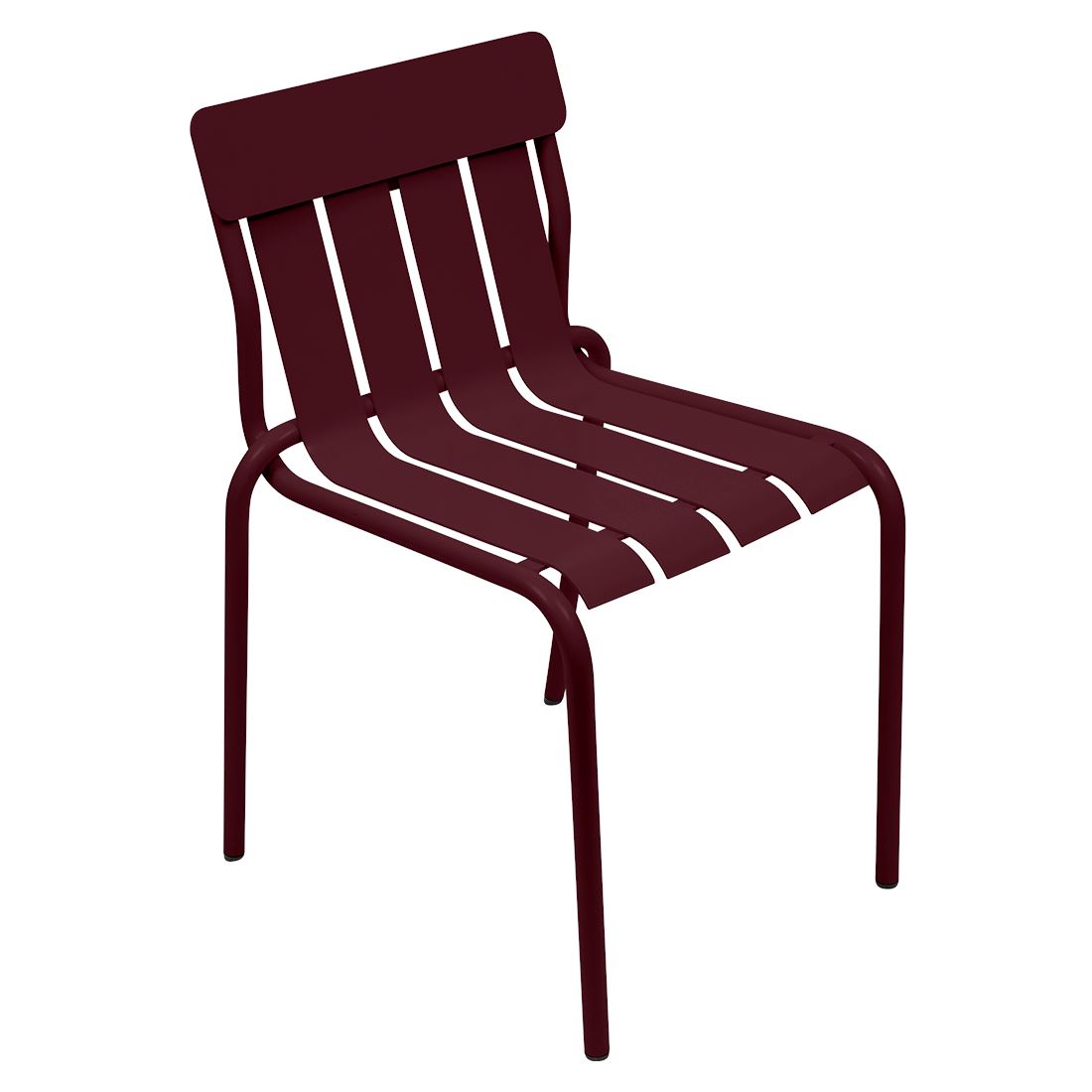 Fermob Stripe Chaise Cerise noire B9