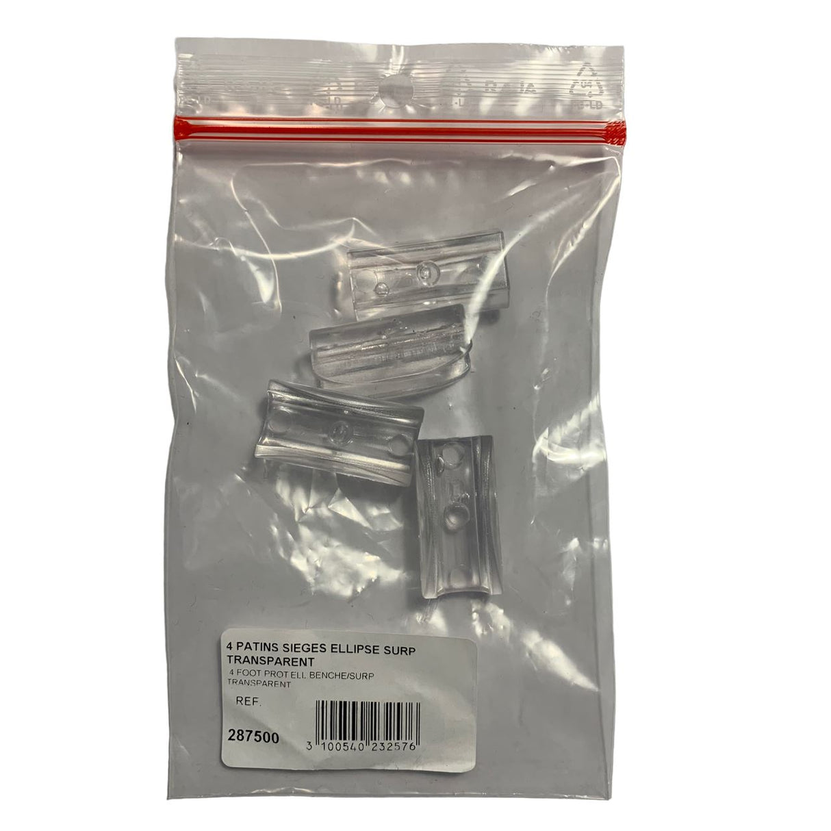 Fermob Surprising et Ellipse lot de 4 patins pour chaises et Jardinière Basket