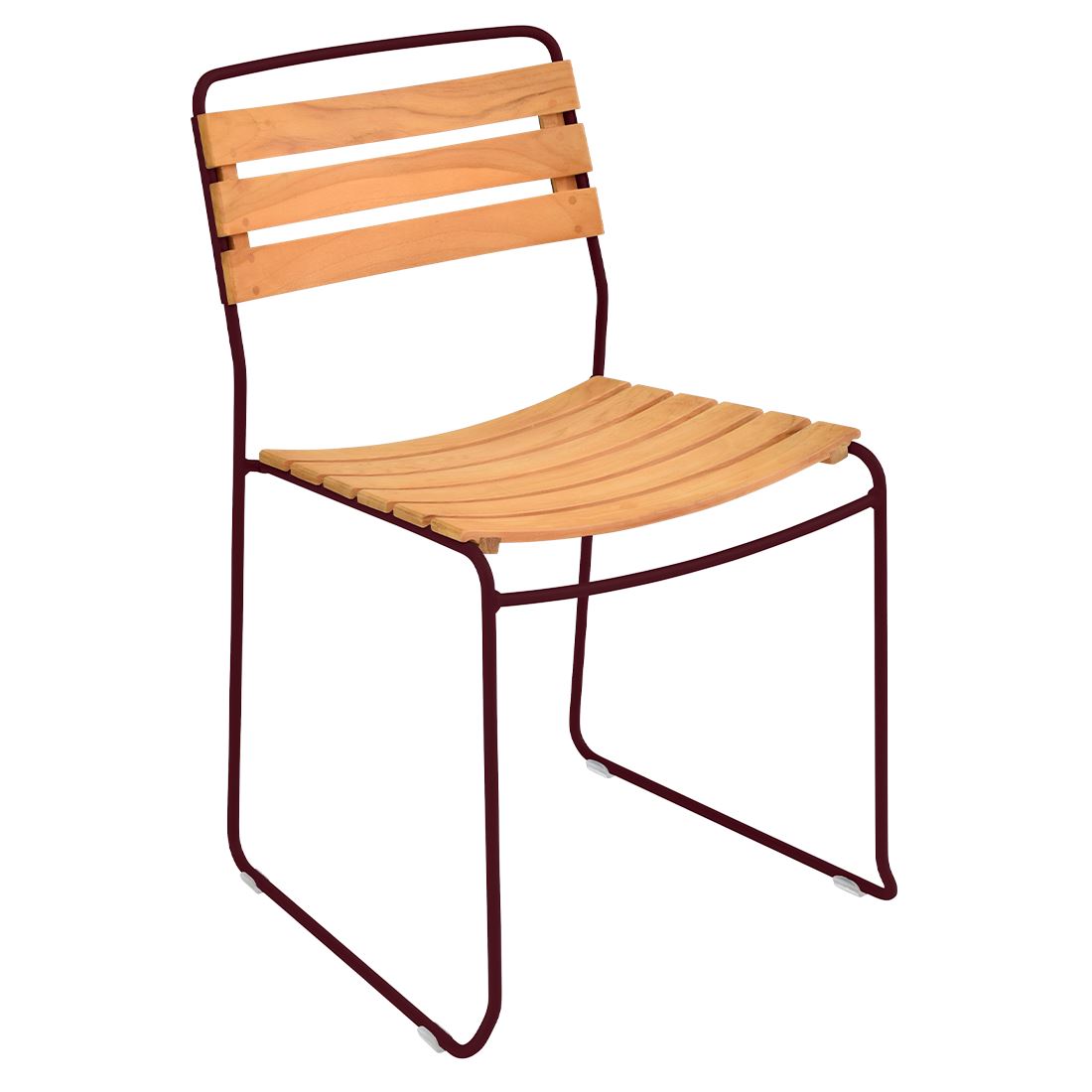 Fermob Surprising ® Chaise teck Cerise noire B9