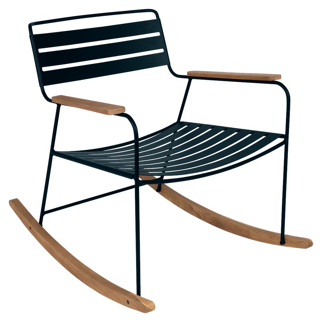 Fermob Surprising Rocking Chair Bleu acapulco 21