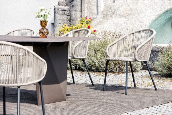 Fischer Möbel Basil Fauteuil repas, Coussins en sus