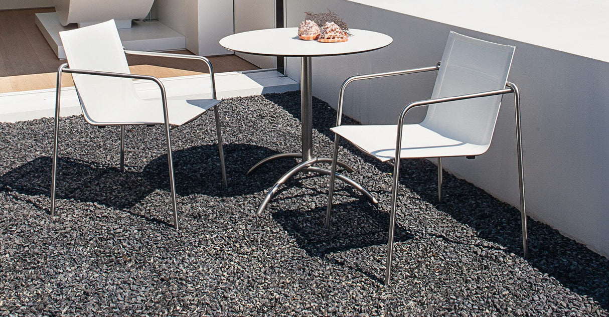 Fischer Möbel Taku Fauteuil repas avec Toile