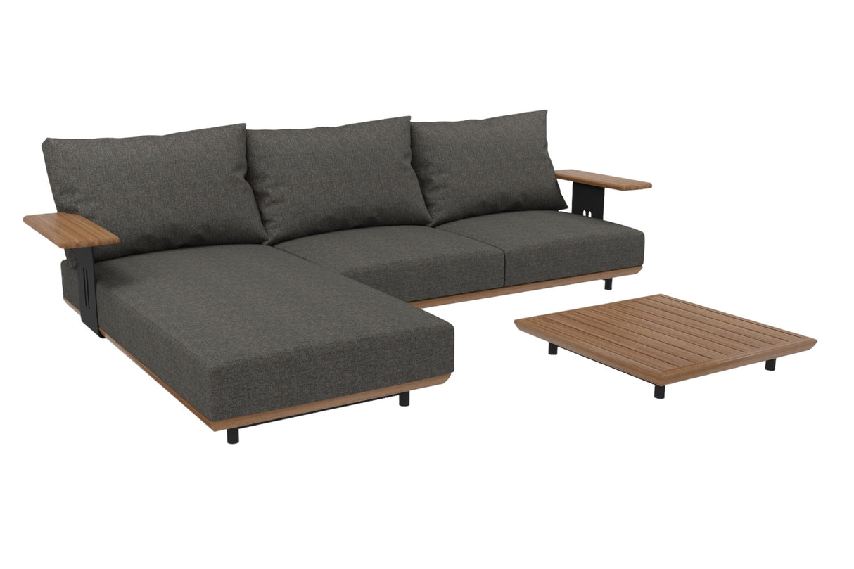 Gate Living Lutry Salon Lounge avec coussins en tissu laminé étanche