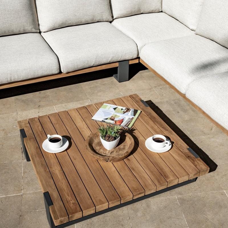 Gate Living Rivaz Table Basse Lounge 90x90cm h:21cm