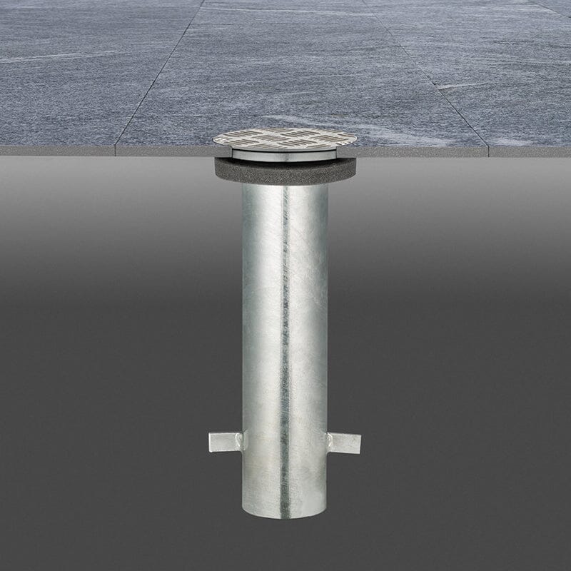 Glatz Douille à bétonner M4 Acier zingué