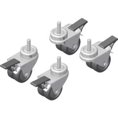 Glatz Kit de roues pour Socle M4