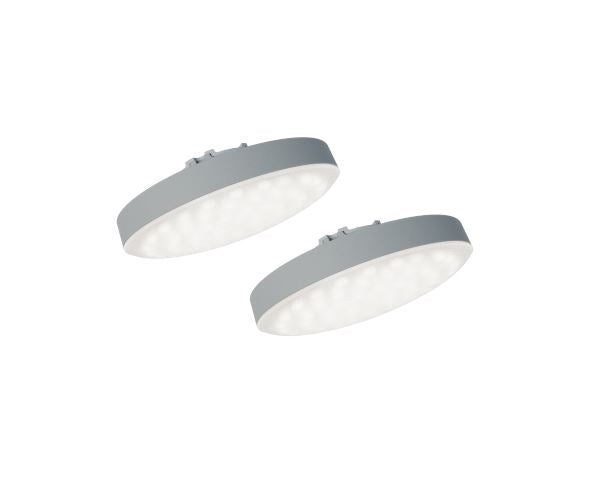 Glatz Osyrion Spot LED, jeu de 2 Lampes sans fil avec télécommande pour parasol