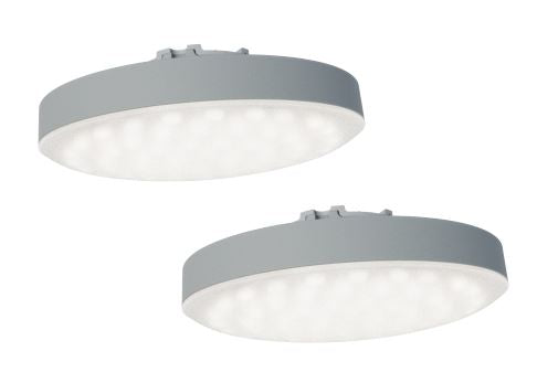 Glatz Osyrion Spot LED, jeu de 2 Lampes sans fil avec télécommande pour parasol