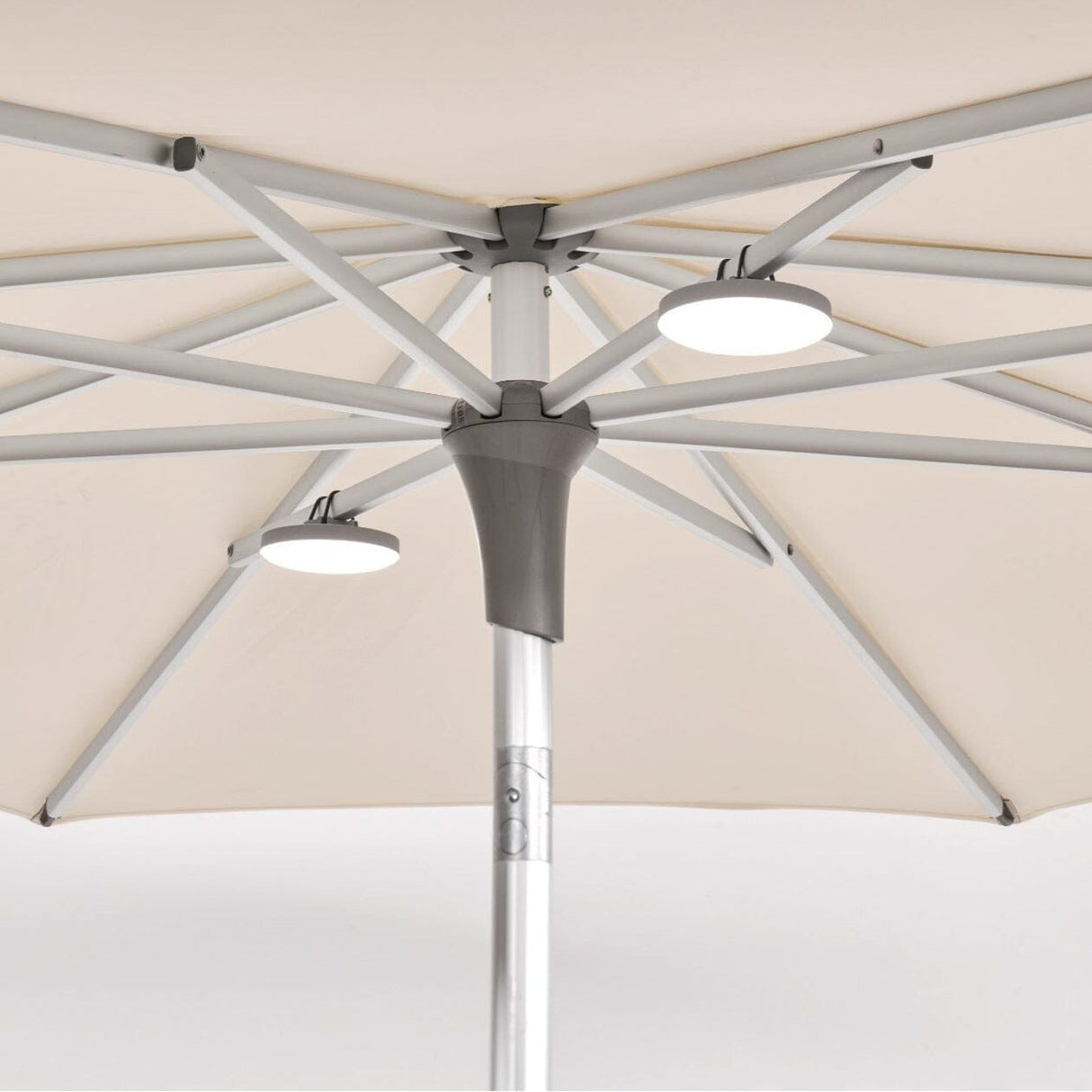 Glatz Osyrion Spot LED, jeu de 2 Lampes sans fil avec télécommande pour parasol