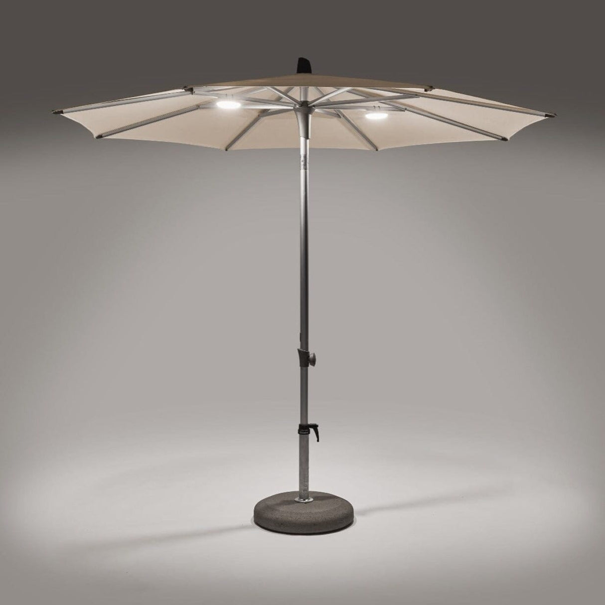 Glatz Osyrion Spot LED, jeu de 2 Lampes sans fil avec télécommande pour parasol