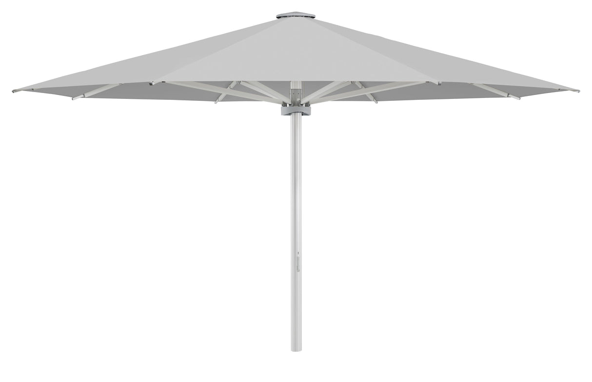 Glatz Palazzo Noblesse Parasol Professionnel Ø700cm 501 Granite Alu naturel eloxé