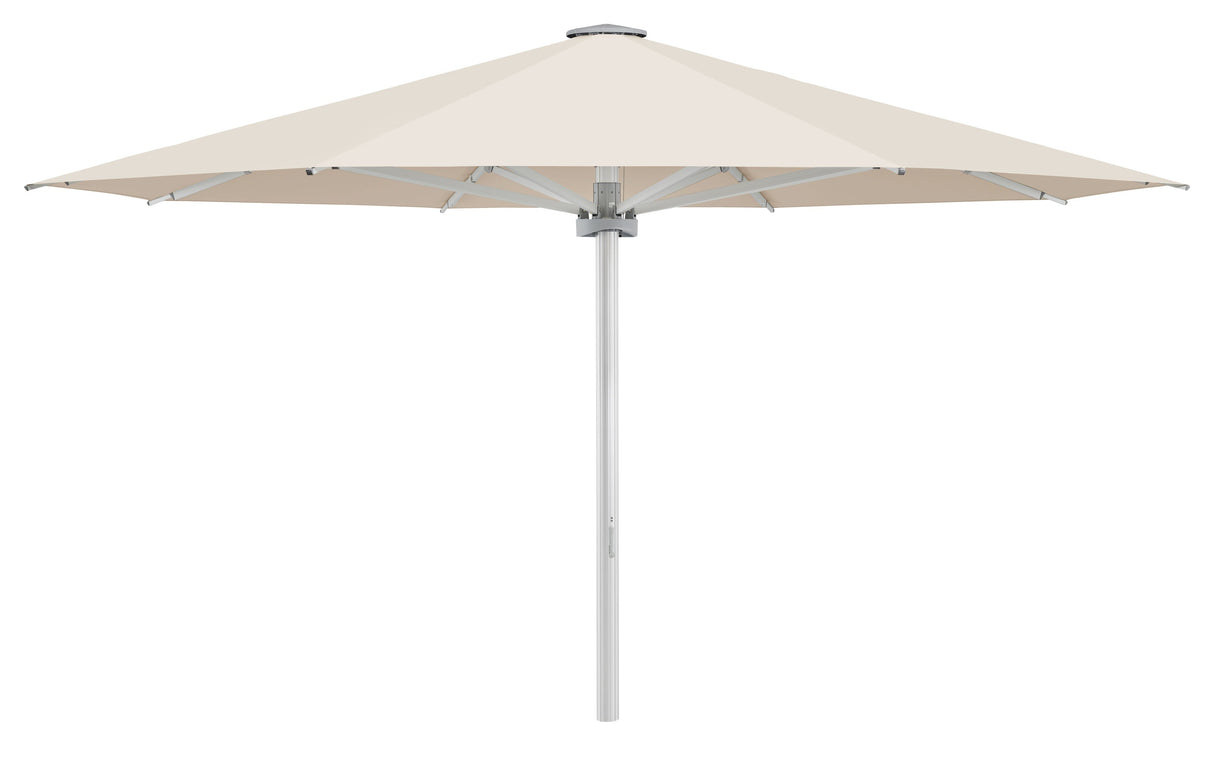 Glatz Palazzo Noblesse Parasol Professionnel Ø700cm 523 Champagne Alu naturel eloxé