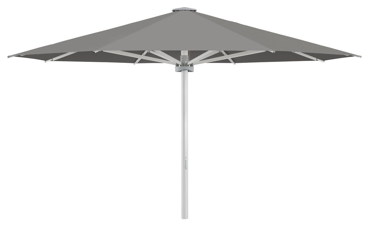 Glatz Palazzo Noblesse Parasol Professionnel Ø700cm 684 Urban Shadow Alu naturel eloxé