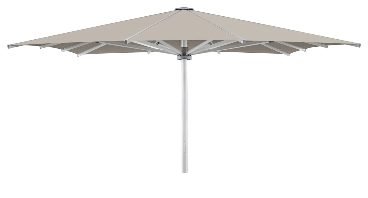 Glatz Palazzo Royal Parasol Professionnel 650x650cm 12 baleines 686 Urban Clay