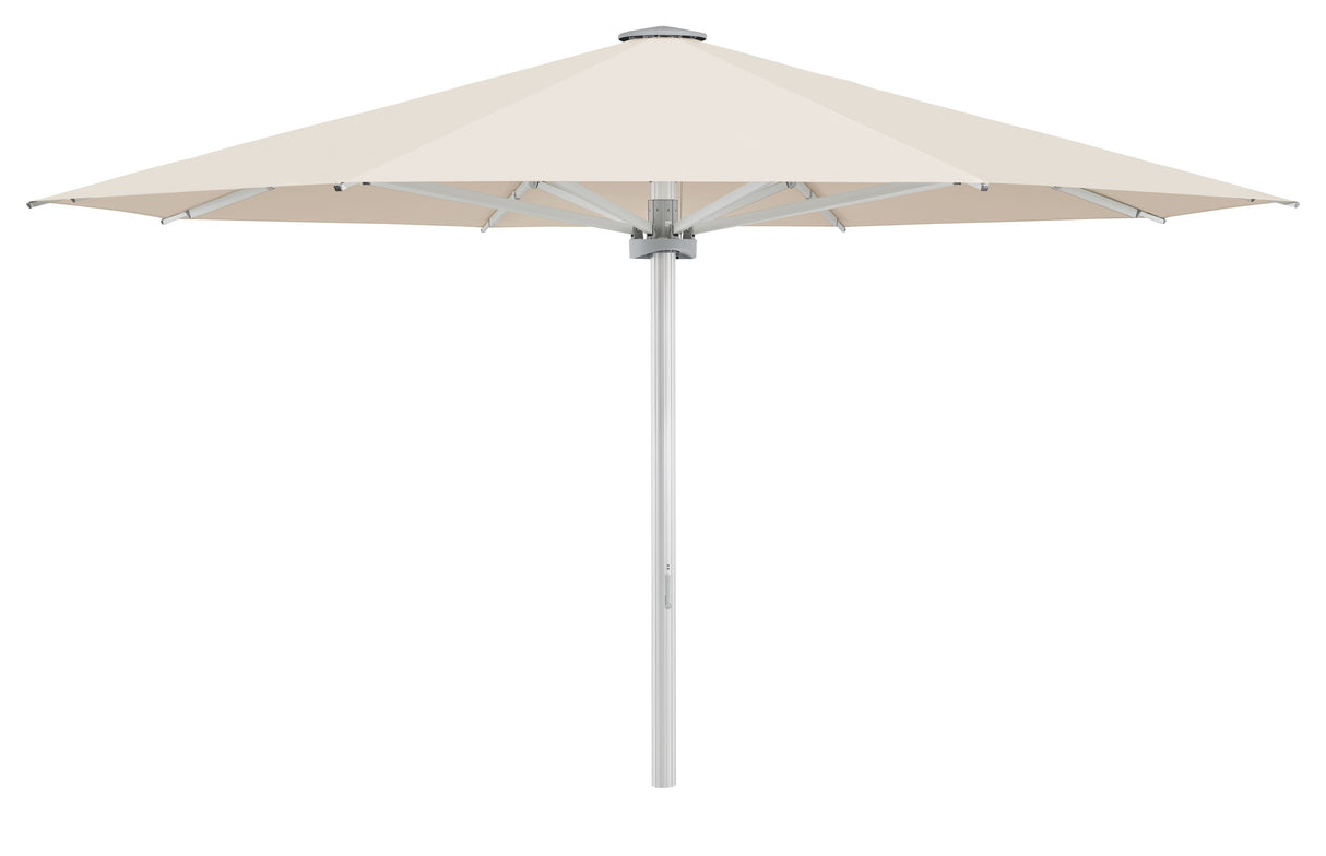 Glatz Palazzo Style Parasol Professionnel Ø350cm 523 Champagne Alu naturel eloxé