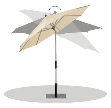 Glatz Parasol Alu-Twist easy