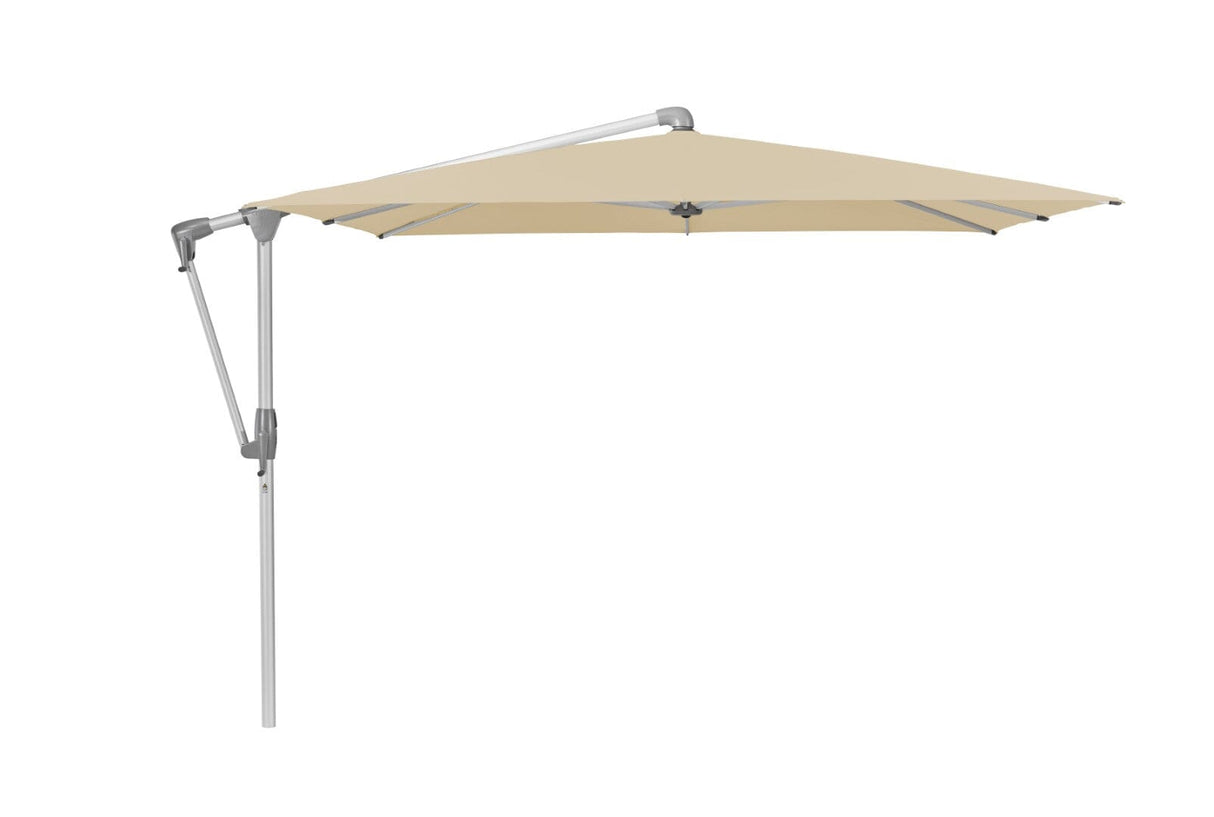 Glatz Parasol Sunwing Casa 270x270cm 422 Cream Alu naturel eloxé
