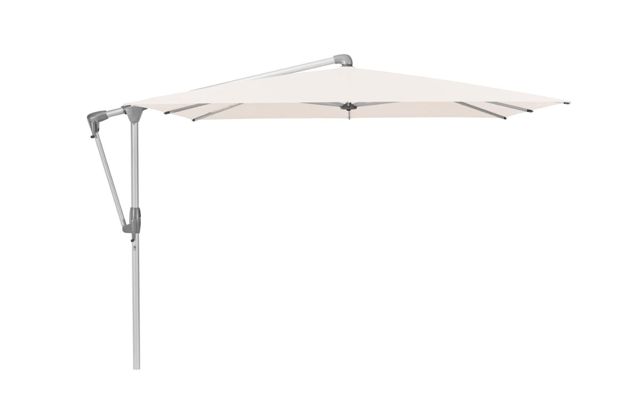 Glatz Parasol Sunwing Casa 270x270cm 453 Vanilla Alu naturel eloxé