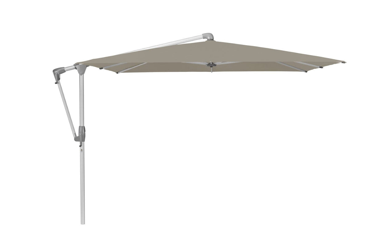 Glatz Parasol Sunwing Casa 270x270cm 605 Clay Alu naturel eloxé